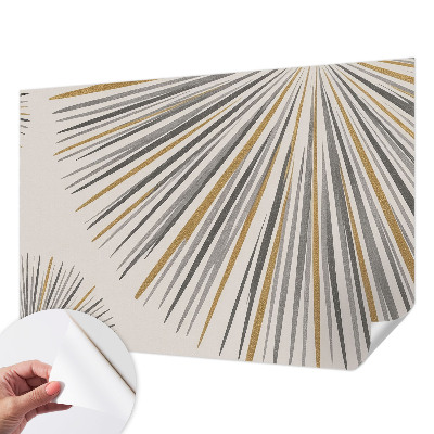 Tapeta do detskej izby Geometrické vejáre