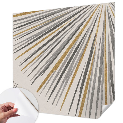 Tapeta do detskej izby Geometrické vejáre