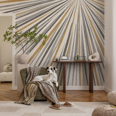 Tapeta do detskej izby Geometrické vejáre