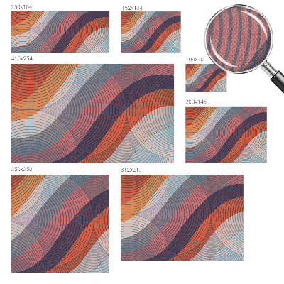 Fototapeta pre chlapca Farebné vlny