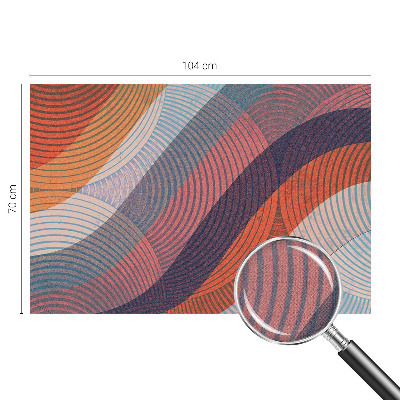 Fototapeta pre chlapca Farebné vlny