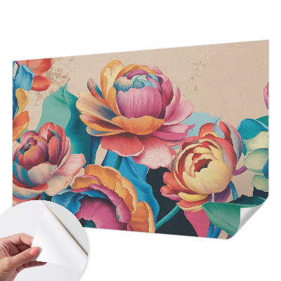 Tapety na stenu samolepiace Kvetinová harmónia