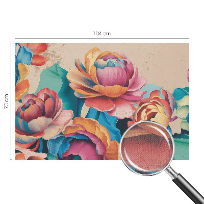 Tapety na stenu samolepiace Kvetinová harmónia