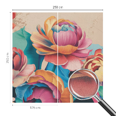 Tapety na stenu samolepiace Kvetinová harmónia