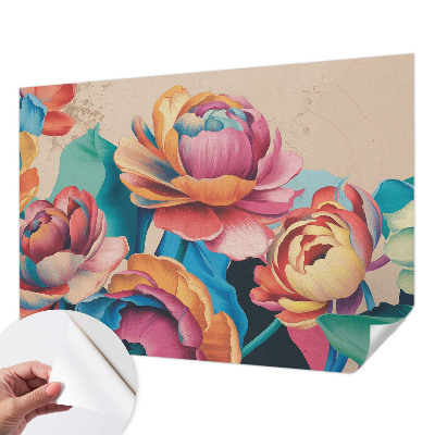 Tapety na stenu samolepiace Kvetinová harmónia