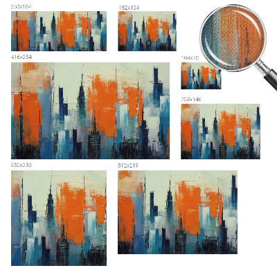 Fotografická tapeta samolepiaca Abstraktné mesto