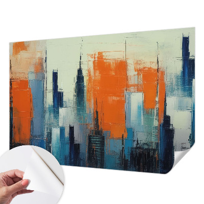 Fotografická tapeta samolepiaca Abstraktné mesto