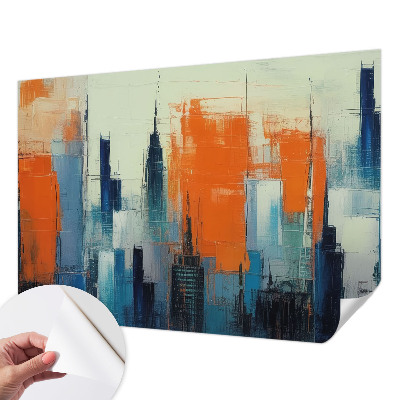 Fotografická tapeta samolepiaca Abstraktné mesto