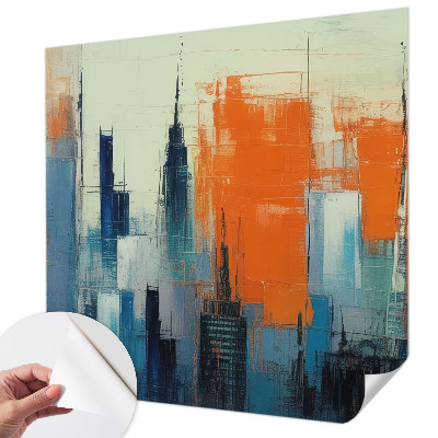Fotografická tapeta samolepiaca Abstraktné mesto