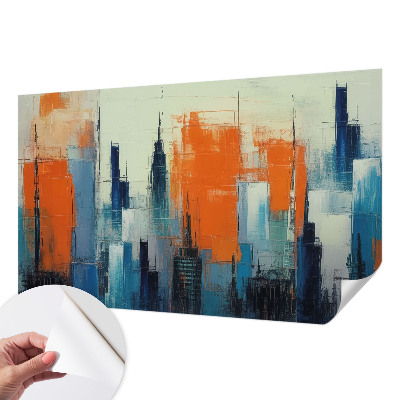 Fotografická tapeta samolepiaca Abstraktné mesto