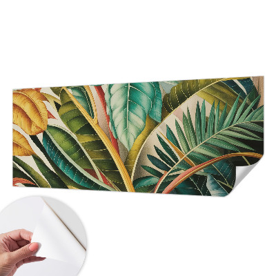 3D tapeta na stenu Exotické listy