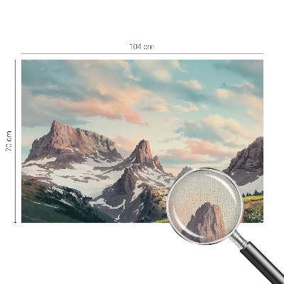 Detská fototapeta Horská panoráma