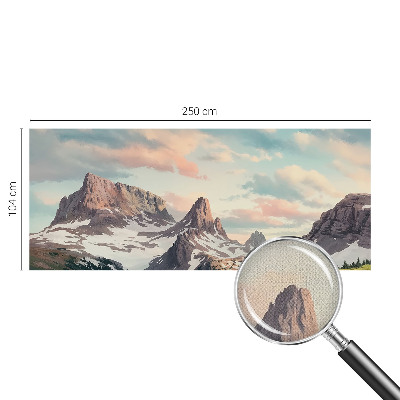 Detská fototapeta Horská panoráma