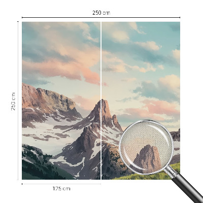 Detská fototapeta Horská panoráma