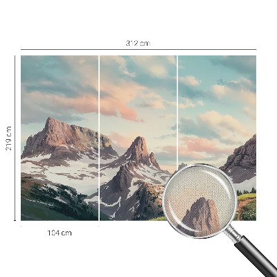 Detská fototapeta Horská panoráma