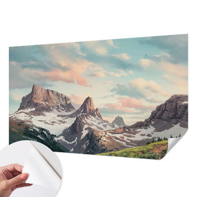 Detská fototapeta Horská panoráma