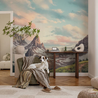 Detská fototapeta Horská panoráma