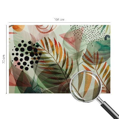 Fototapeta do detskej izby Abstraktné listy