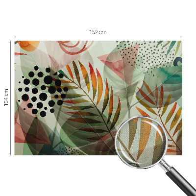 Fototapeta do detskej izby Abstraktné listy