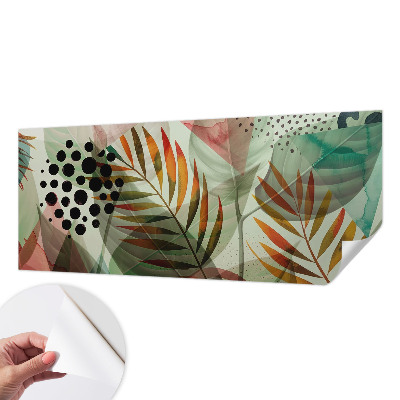 Fototapeta do detskej izby Abstraktné listy