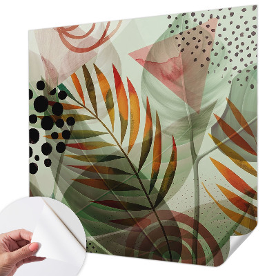 Fototapeta do detskej izby Abstraktné listy