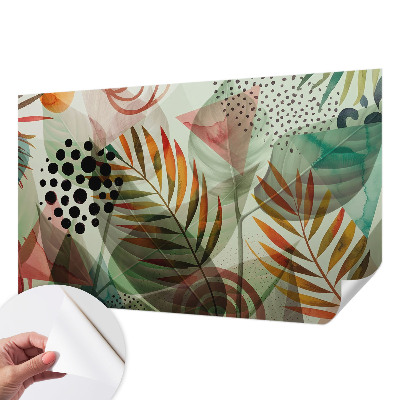 Fototapeta do detskej izby Abstraktné listy