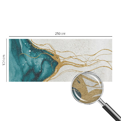 Fotografická tapeta do detskej izby Tyrkysové čiary