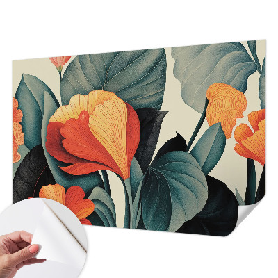 Fototapeta pre dievča Farebné kvety