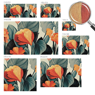 Fototapeta pre dievča Farebné kvety