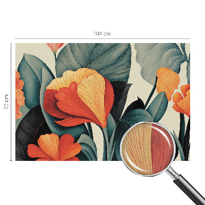 Fototapeta pre dievča Farebné kvety