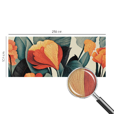 Fototapeta pre dievča Farebné kvety