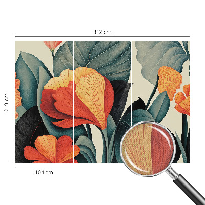 Fototapeta pre dievča Farebné kvety