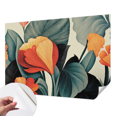 Fototapeta pre dievča Farebné kvety