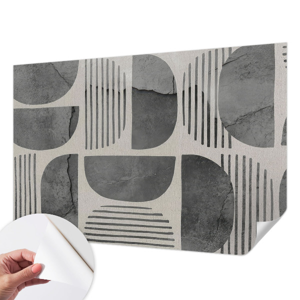 Moderná tapeta na stenu Geometrické tvary