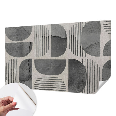 Moderná tapeta na stenu Geometrické tvary