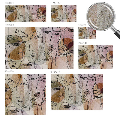 Tapety na stenu samolepiace Lineárne plochy