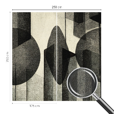 Samolepiaca fototapeta do spálne Geometrické tvary