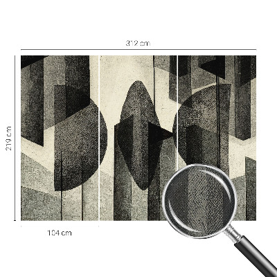 Samolepiaca fototapeta do spálne Geometrické tvary