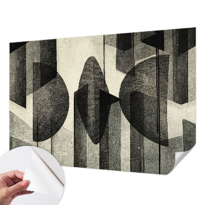 Samolepiaca fototapeta do spálne Geometrické tvary