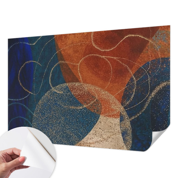 3D tapeta Farebné formy