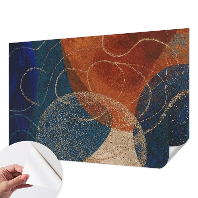 3D tapeta Farebné formy