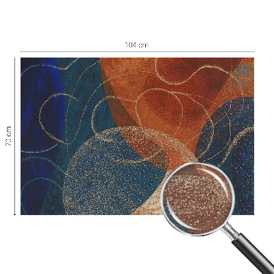 3D tapeta Farebné formy