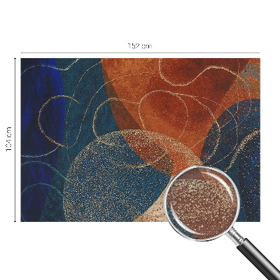 3D tapeta Farebné formy