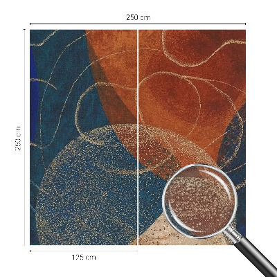 3D tapeta Farebné formy