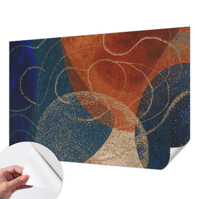 3D tapeta Farebné formy