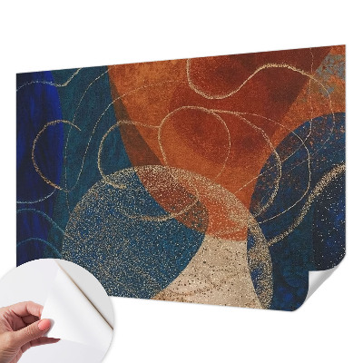 3D tapeta Farebné formy