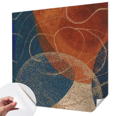 3D tapeta Farebné formy