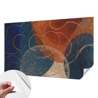 3D tapeta Farebné formy