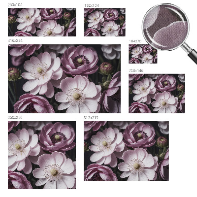 Samolepiaca fototapeta do detskej izby Kvetinová elegancia