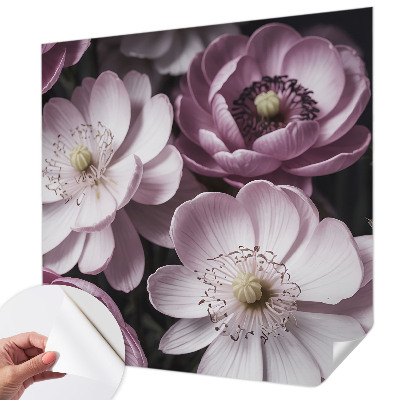 Samolepiaca fototapeta do detskej izby Kvetinová elegancia